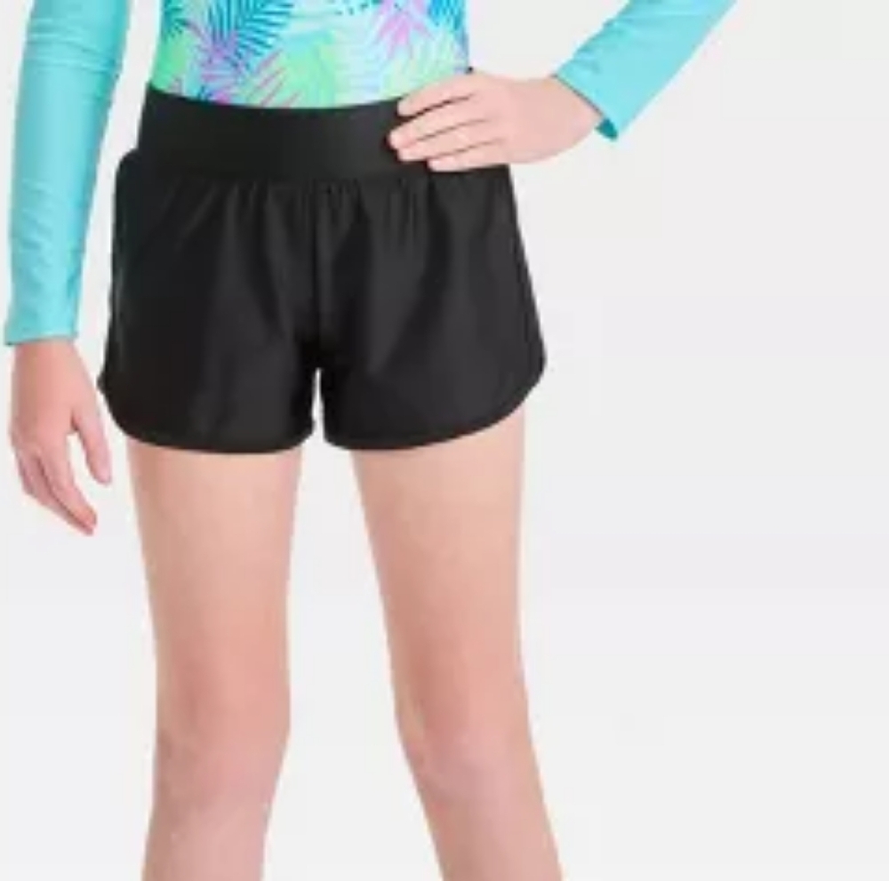 Girls' Solid Swim Cover-Up Bottom - Cat & Jack XSmall
